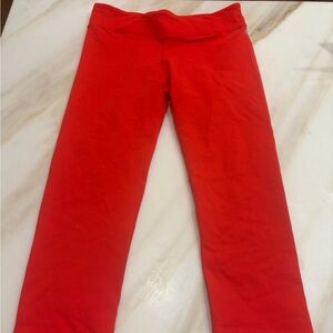 Fabletics Red Capri Leggings – Size M